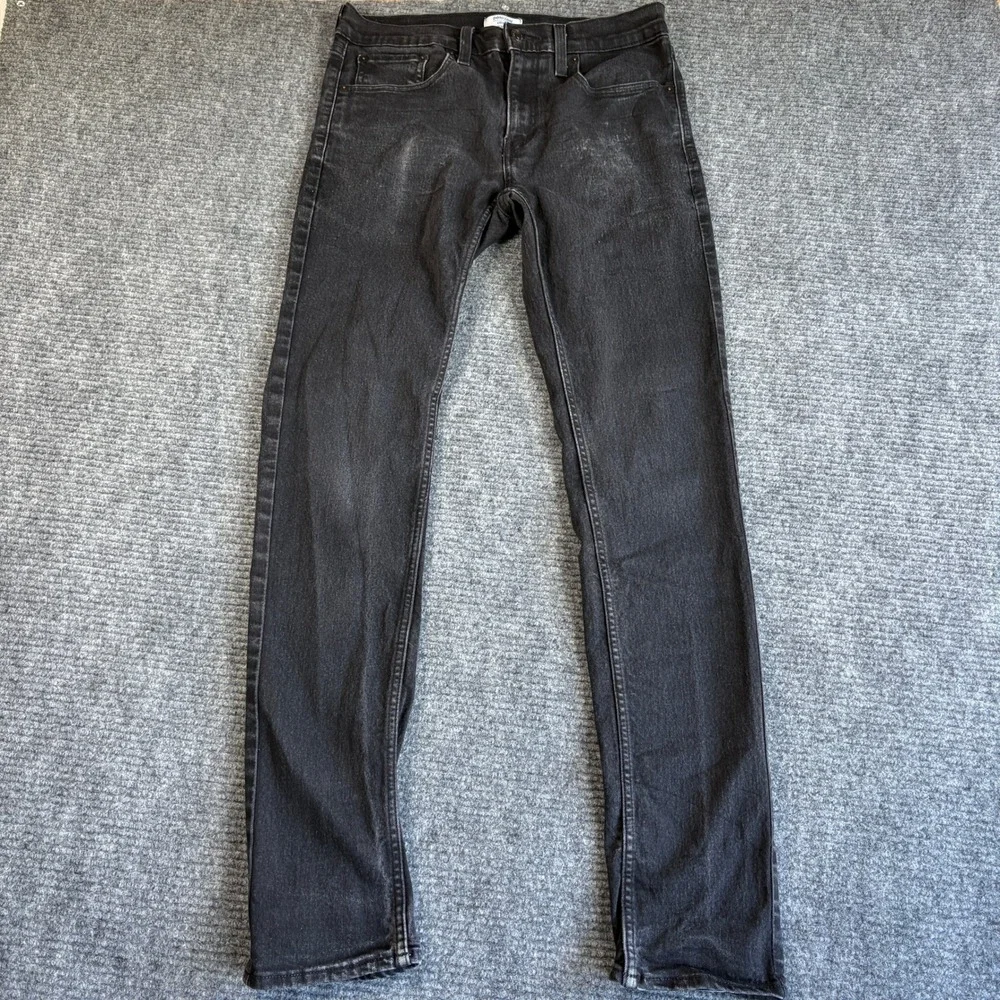 Denizen from Levis 288 Skinny Jeans Mens 32x34 Black Faded Denim Pants